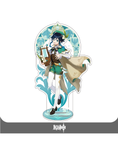 Genshin Impact Mondstadt Theme Series Character Acryl Figure: Venti - 14cm