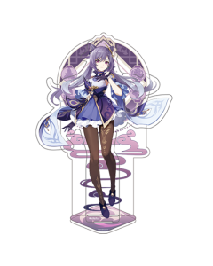 Genshin Impact Liyue Theme Series Character Acryl Figure: Keqing - 14cm