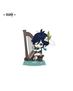 Genshin Impact Genshin Concert 2021 Chibi Acrylic Stand Keychain Venti