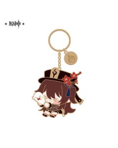 Genshin Impact - Enamel Metal Keychain - Hu Tao