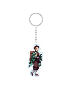 Demon Slayer - Holographic Acrylic Keychain - Tanjiro - 7,5cm