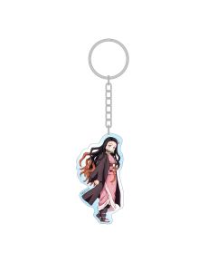 Demon Slayer - Holographic Acrylic Keychain - Nezuko - 7cm