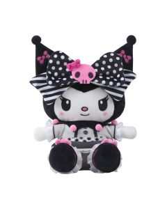 Kuromi - Plush - Pink Black Party Series - 22cm