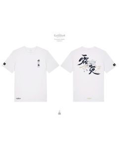 Genshin Impact - Kamisato Ayaka - Frostlake Heron  T-Shirt - White