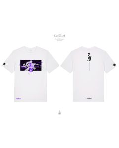 Genshin Impact - Raiden Shogun - Plane of Euthymia T-Shirt - White