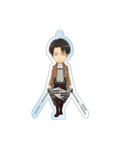 Attack on Titan - Holographic Acrylic Keychain - Levi