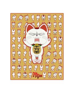 Dan Da Dan - Blanket - Turbo Granny (Maneki-neko) - 120x153cm
