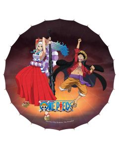 One Piece - Japanese Parasol - Monkey D. Luffy & Yamato