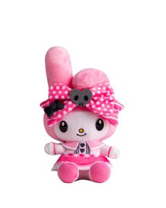 My Melody - Plush - Pink Black Party Anniversary Edition - 17cm