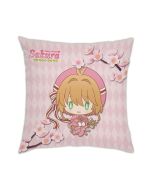 Card Captor Sakura: Clear Card - Couch Pillow - Sakura & Kero-chan - Chibi Design - 35x35cm