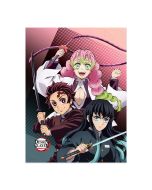 Demon Slayer - Tanjiro, Mitsuri & Muichiro - Soft Blanket - 120x160cm