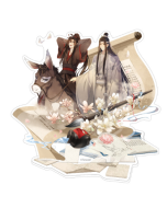 Grandmaster of Demonic Cultivation - Wei Wuxian & Lan Wangji - Return to Seclusion Version - Acrylic Standee - 21cm