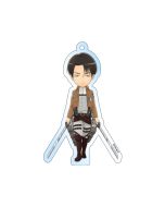 Attack on Titan - Holographic Acrylic Keychain - Levi