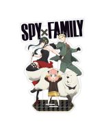 Spy x Family - Holographic Acrylic Diorama - Family Business - Anya, Yor, Loid & Bond - 14cm